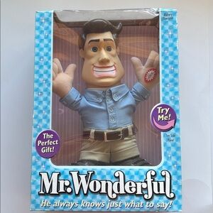 Collectible Vintage Mr. Wonderful Talking Doll